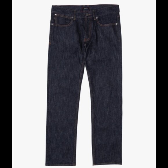 RVCA Weekend Denim Jeans (Dark Indigo, Size 33) - Picture 1 of 1